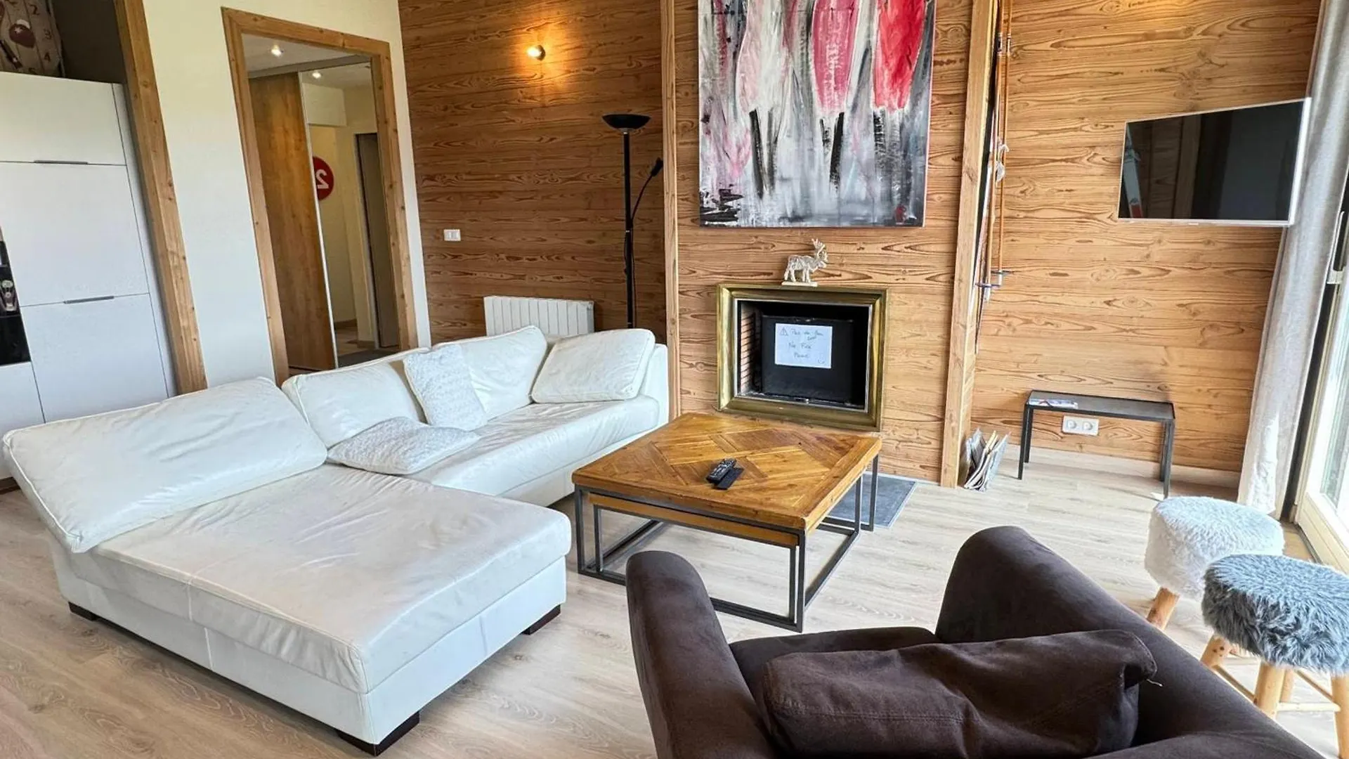לה ג'ט Appartement Cosy Avec Balcon, Wifi Et Garage Aux Gets - Fr-1-623-159 צרפת